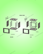 Wall Mount Rack 9U